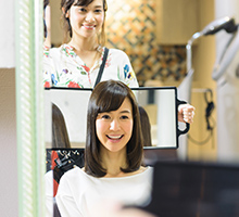 仕上がりをご確認・お会計